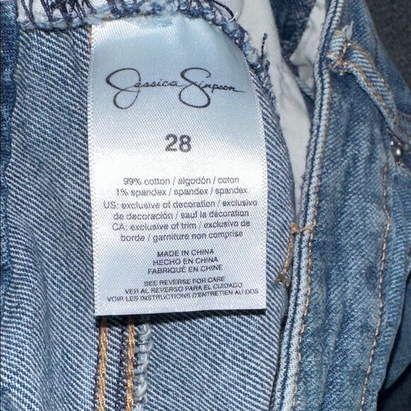 Women’s Jessica Simpson Classic Blue Denim Jeans - Picture 10 of 10